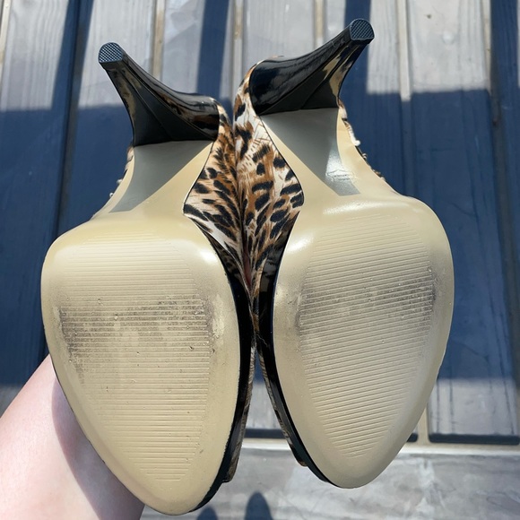 Steve Madden leopard heels - Picture 4 of 6
